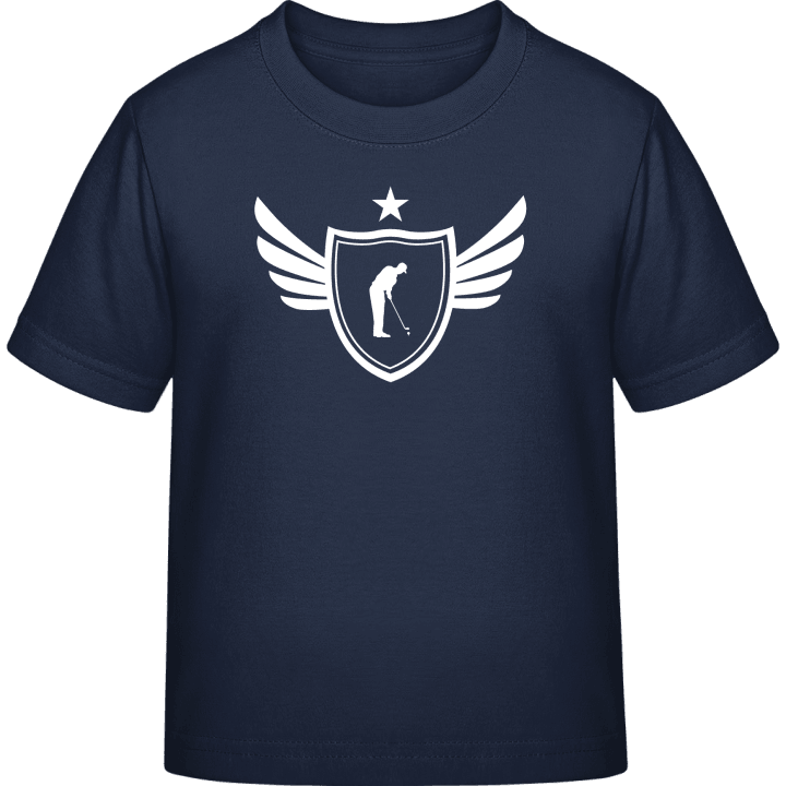 Golfing Winged Kinderen T-shirt contain pic