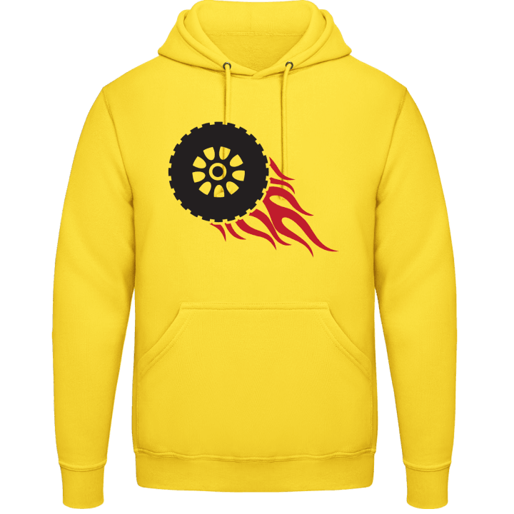 Hot Tire Hoodie contain pic