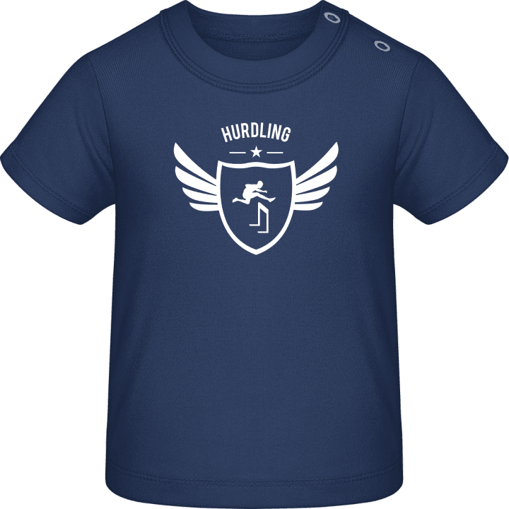 Hurdling Winged Baby T-Shirt contain pic
