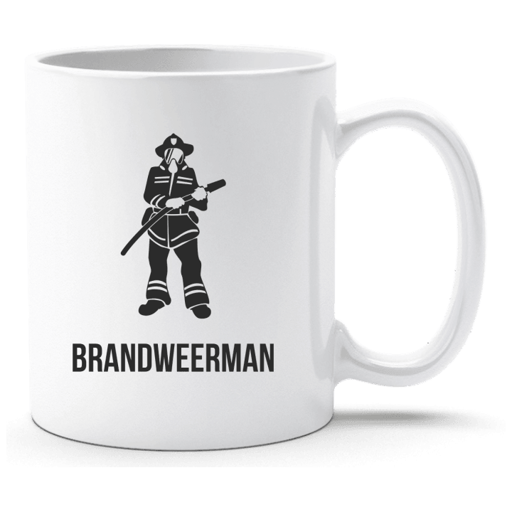 Brandweerman Silhouette Cup contain pic