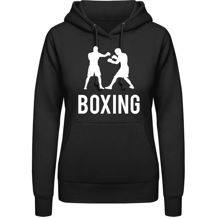 Boxing Sudadera con capucha para mujer contain pic