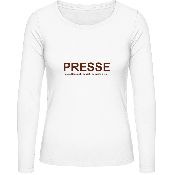 Presse Frauen Langarmshirt 0 image