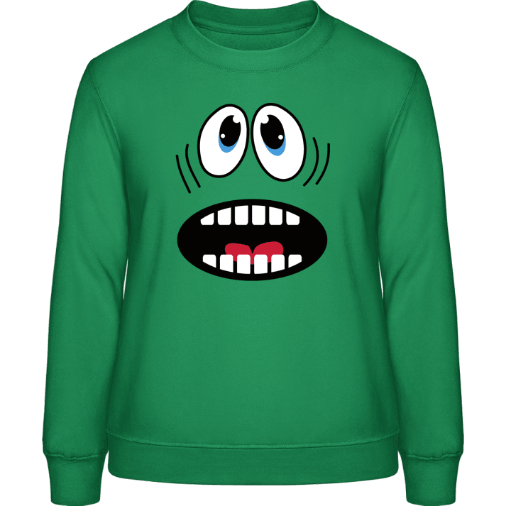 OMG Smiley Sweat-shirt pour femme contain pic