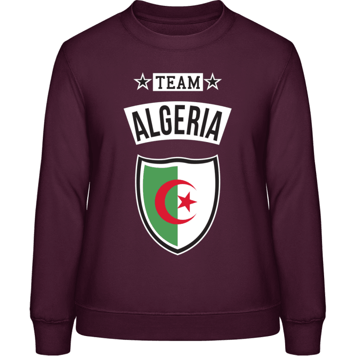 Team Algeria Sweatshirt för kvinnor contain pic