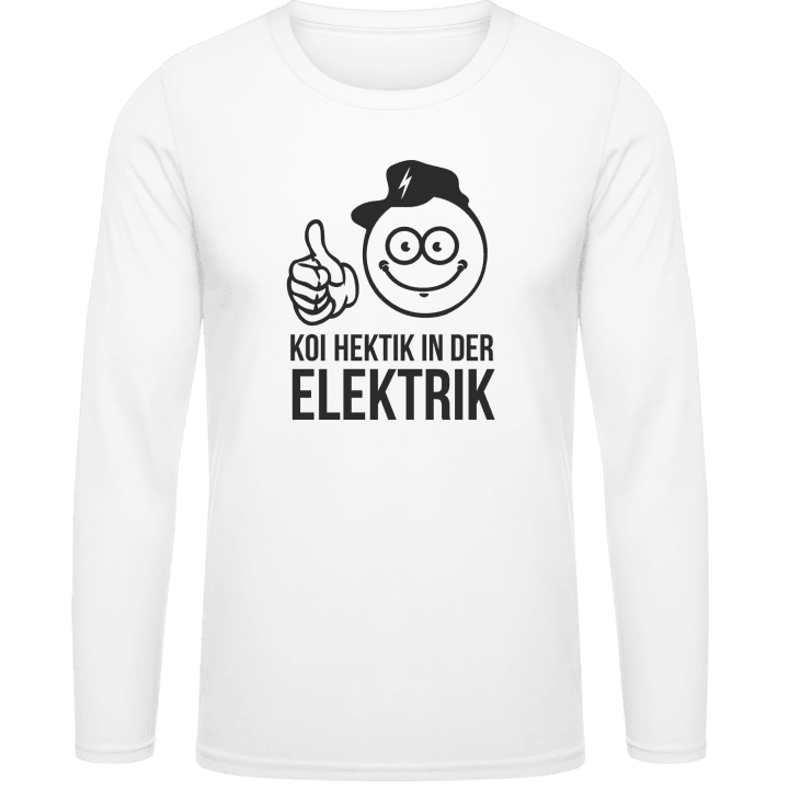 Koi Hektik in der Elektrik Shirt met lange mouwen contain pic