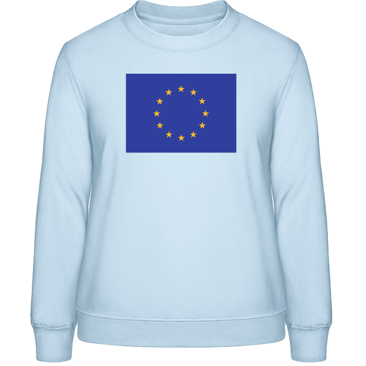 EU European Union Flag Frauen Sweatshirt contain pic