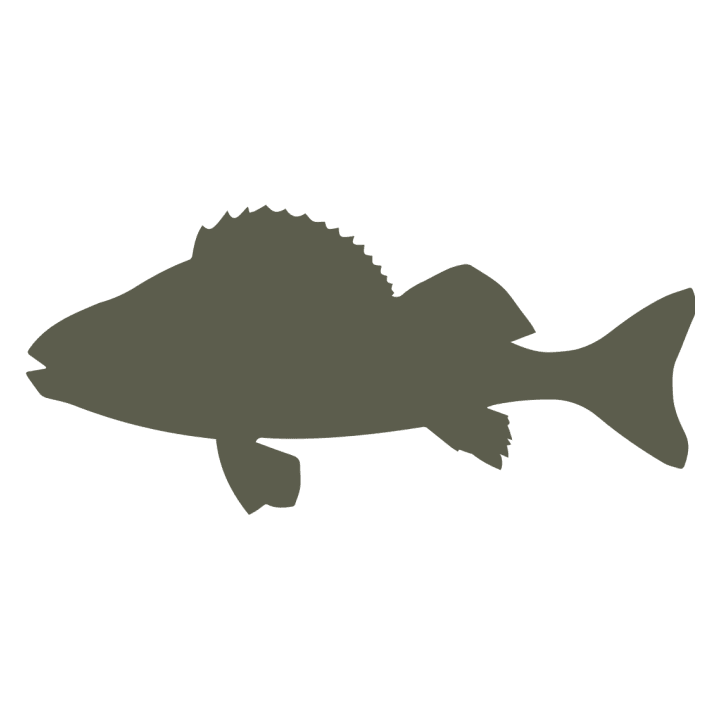 Perch Fish Silhouette Stofftasche 0 image