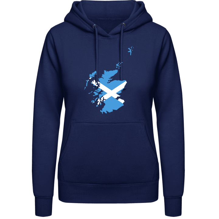 Scotland Map Flag Vrouwen Hoodie contain pic