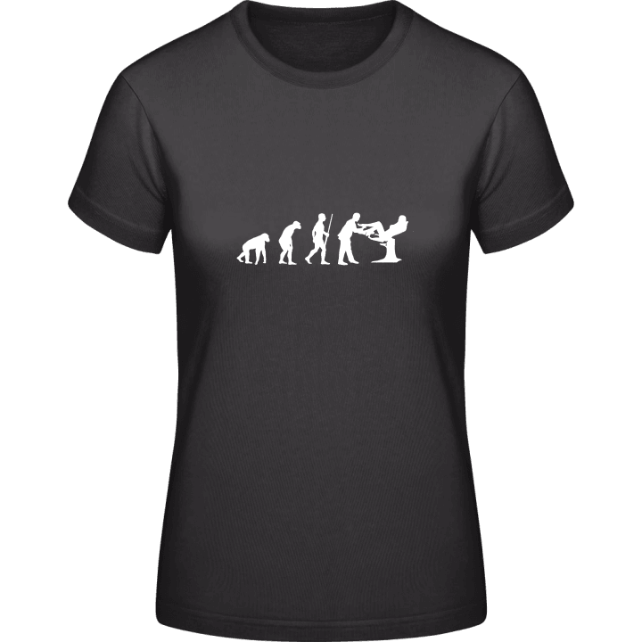 Gynecologist Evolution Vrouwen T-shirt contain pic