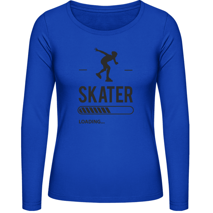 Inline Skater Loading Camicia donna a maniche lunghe contain pic