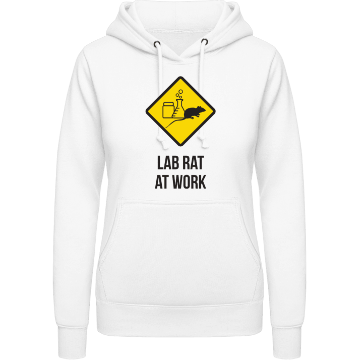 Lab Rat At Work Vrouwen Hoodie contain pic