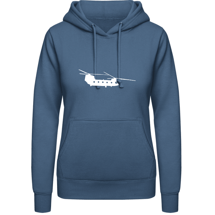 CH-47 Chinook Helicopter Hoodie för kvinnor contain pic