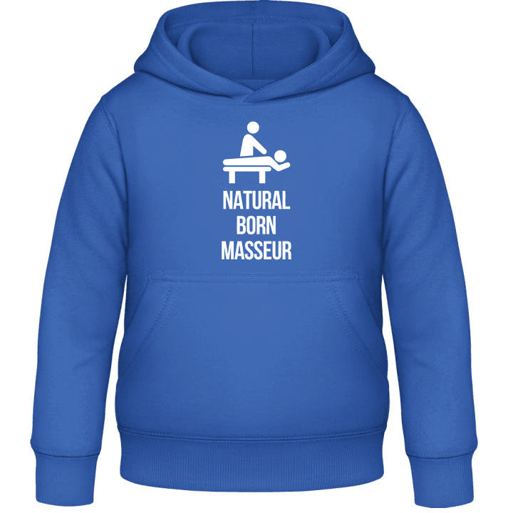 Natural Born Masseur Kids Hoodie contain pic