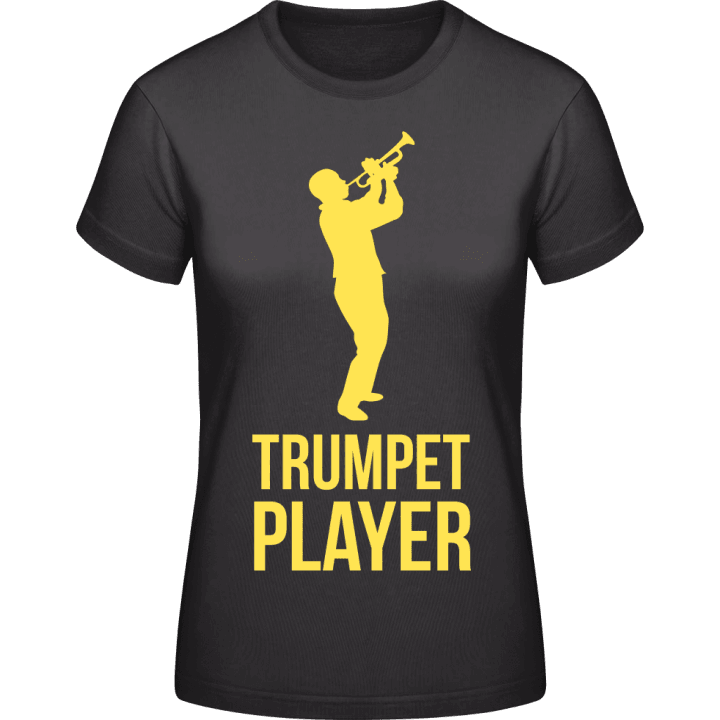 Trumpet Player T-skjorte for kvinner contain pic