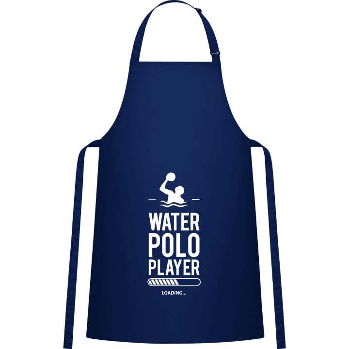 Water Polo Player Loading Delantal de cocina contain pic