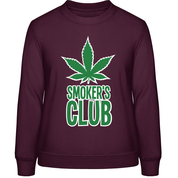 Smoker's Club Sweatshirt för kvinnor contain pic