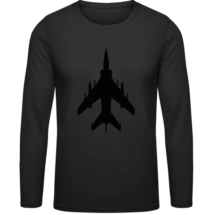Fighter Jet Warplane Langermet skjorte contain pic