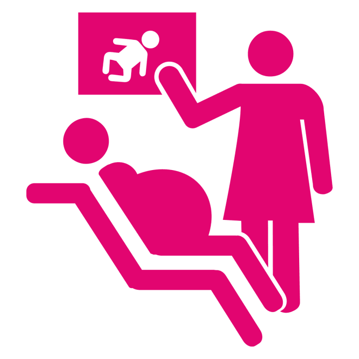 Gynecologist Pictogram Female Stofftasche 0 image
