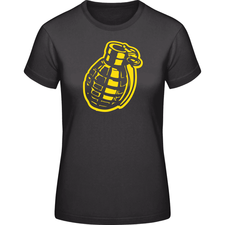 Yellow Grenade T-skjorte for kvinner contain pic