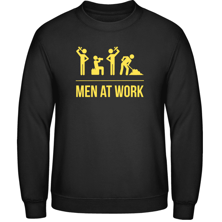 Men At Work Sweatshirt contain pic