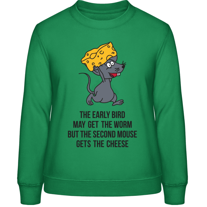 Early Bird Second Mouse Sweatshirt för kvinnor 0 image