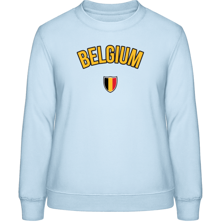 BELGIUM Football Fan Frauen Sweatshirt 0 image