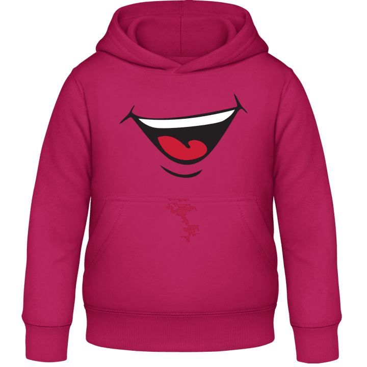 Smiley Mouth Kids Hoodie contain pic