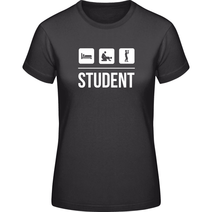 Student T-shirt för kvinnor contain pic
