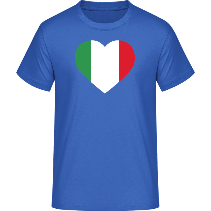 Italy Heart Flag T-Shirt 0 image