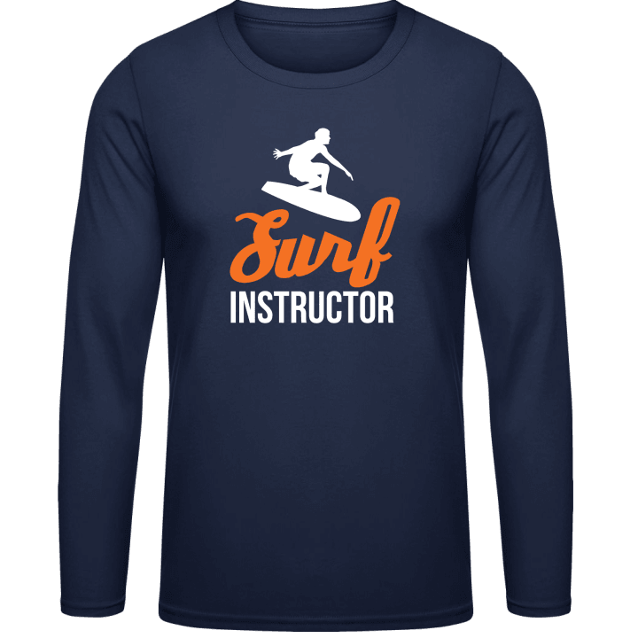 Surf Instructor Langarmshirt contain pic