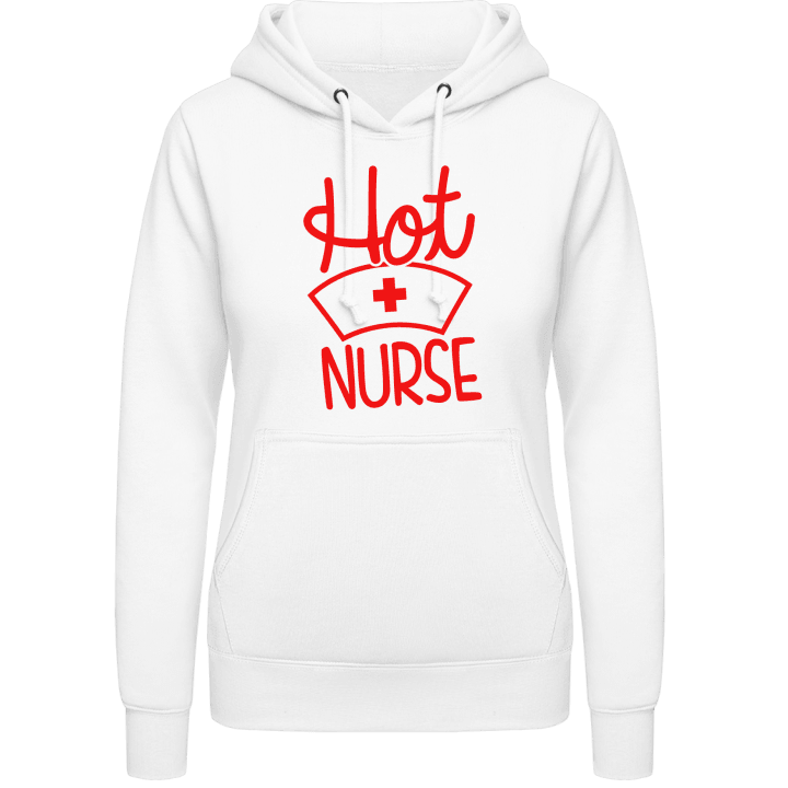 Hot Nurse Logo Sudadera con capucha para mujer contain pic