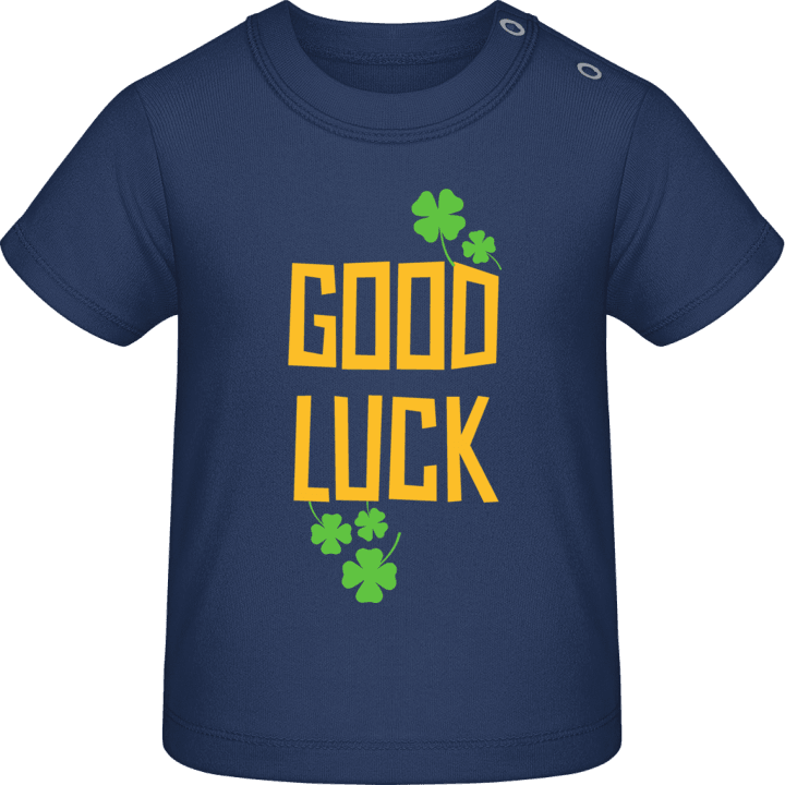 Good Luck Clover Camiseta de bebé contain pic