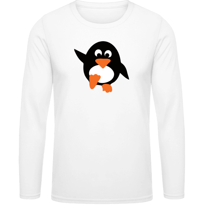 Cute Penguin Long Sleeve Shirt 0 image