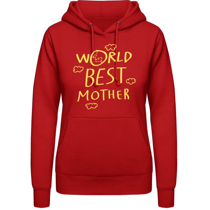 World Best Mother Sudadera con capucha para mujer 0 image