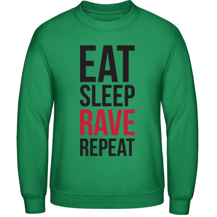 Eat Sleep Rave Repeat Felpa contain pic