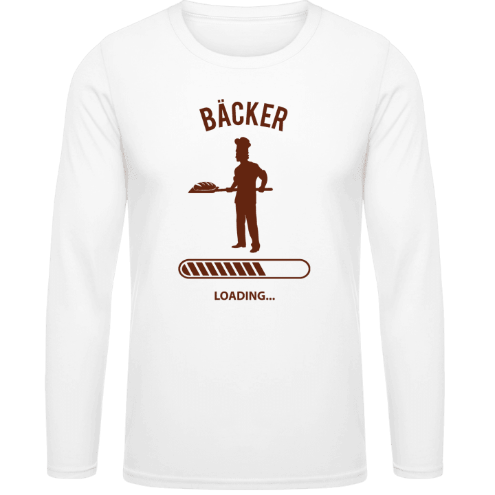 Bäcker Loading T-shirt à manches longues contain pic