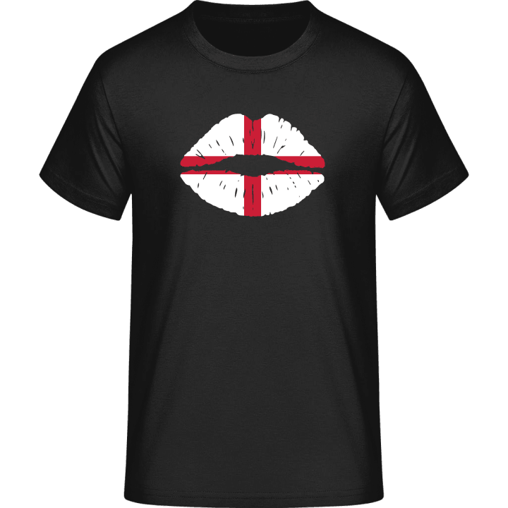 England Kiss Flag T-Shirt contain pic