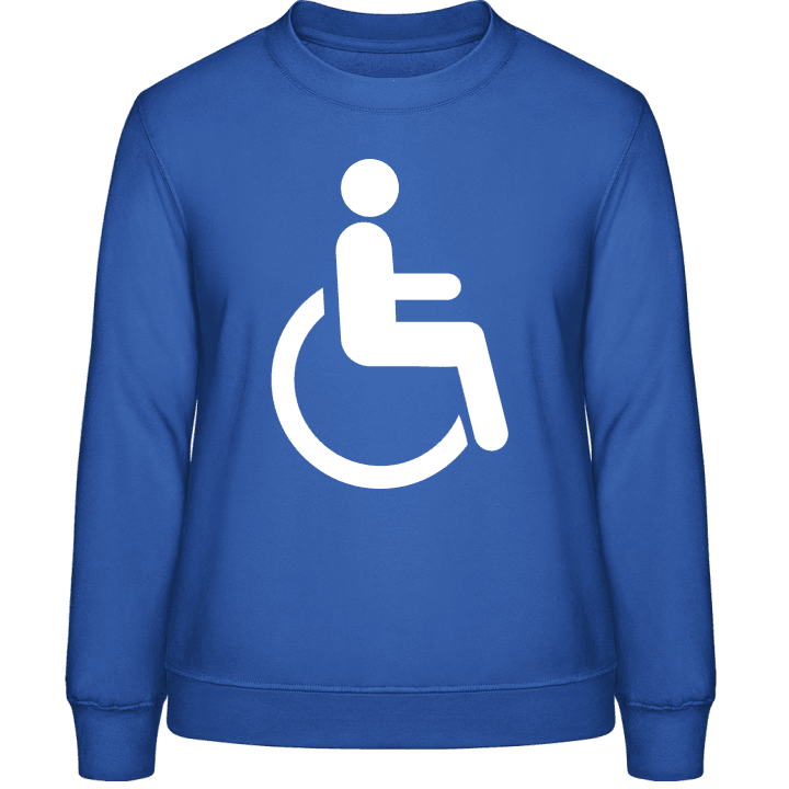 Wheelchair Invalid Chair Women Sweatshirt contain pic