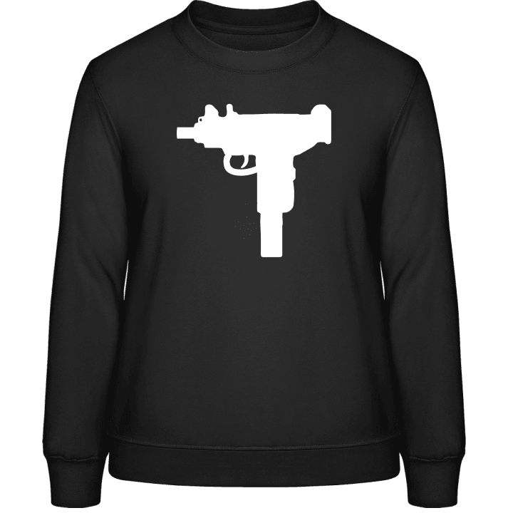 Uzi Machinegun Sweatshirt för kvinnor contain pic