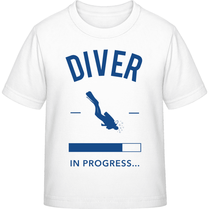 Diver loading Camiseta infantil contain pic