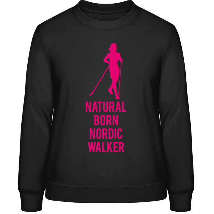 Natural Born Nordic Walker Vrouwen Sweatshirt contain pic