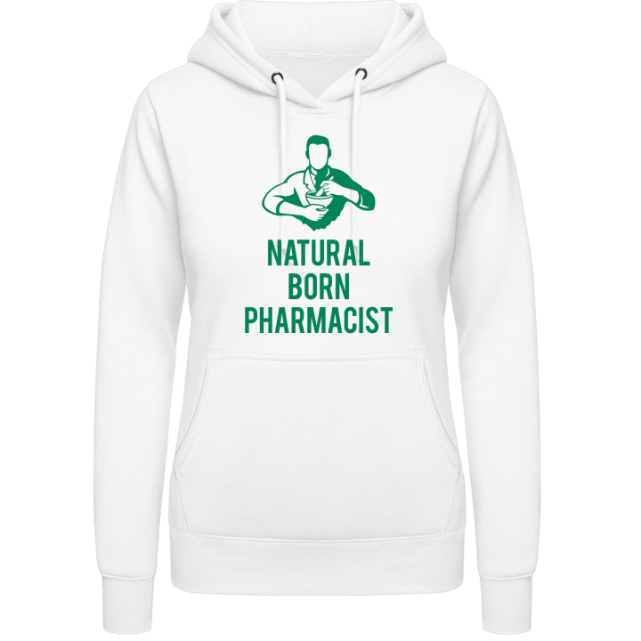 Natural Born Pharmacist Sweat à capuche pour femme contain pic