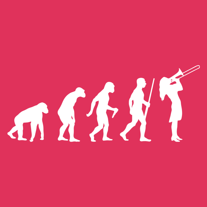 Female Trombone Player Evolution T-shirt til børn 0 image