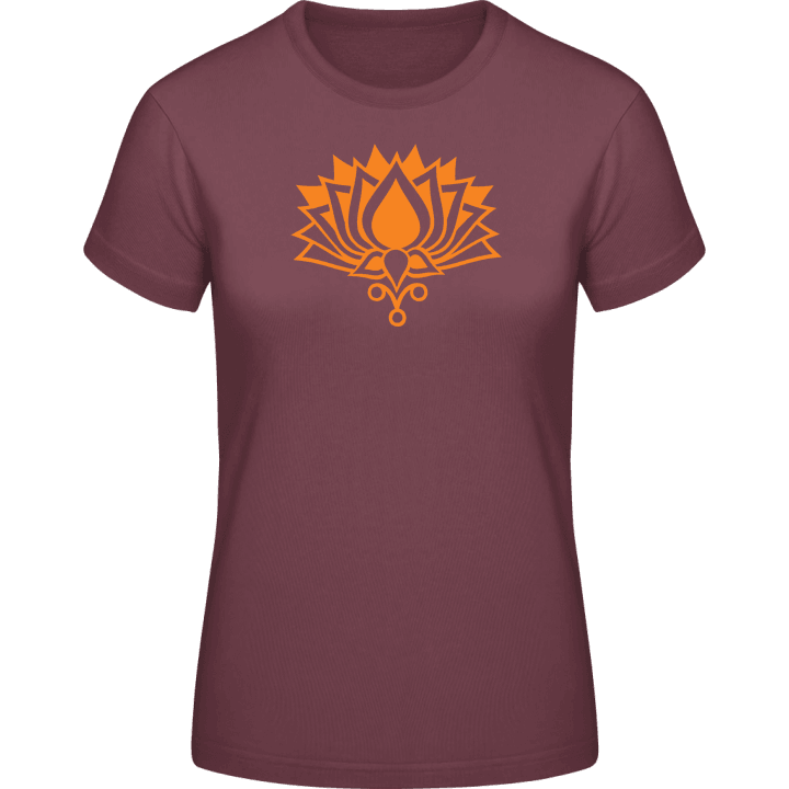 Yoga Lotus T-shirt för kvinnor 0 image