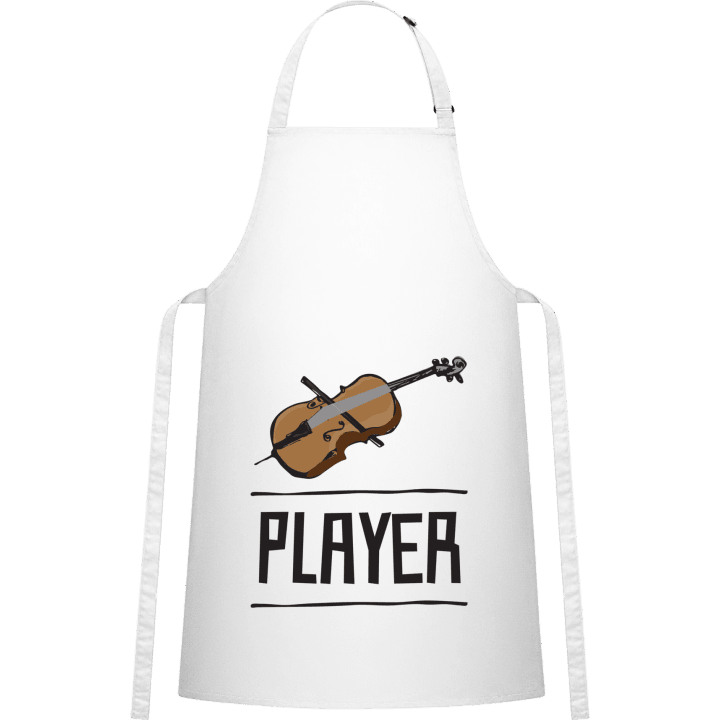 Cello Player Illustration Delantal de cocina contain pic