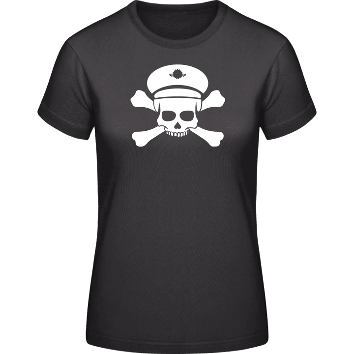 Pilot Skull T-skjorte for kvinner contain pic