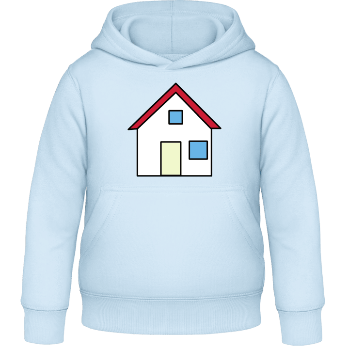 House With Red Roof Kids Hoodie 0 image