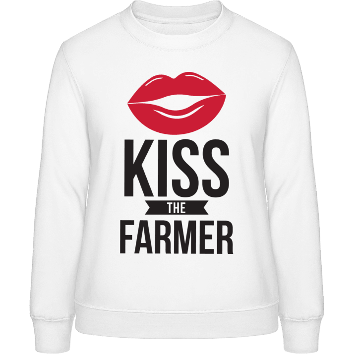 Kiss The Farmer Vrouwen Sweatshirt contain pic