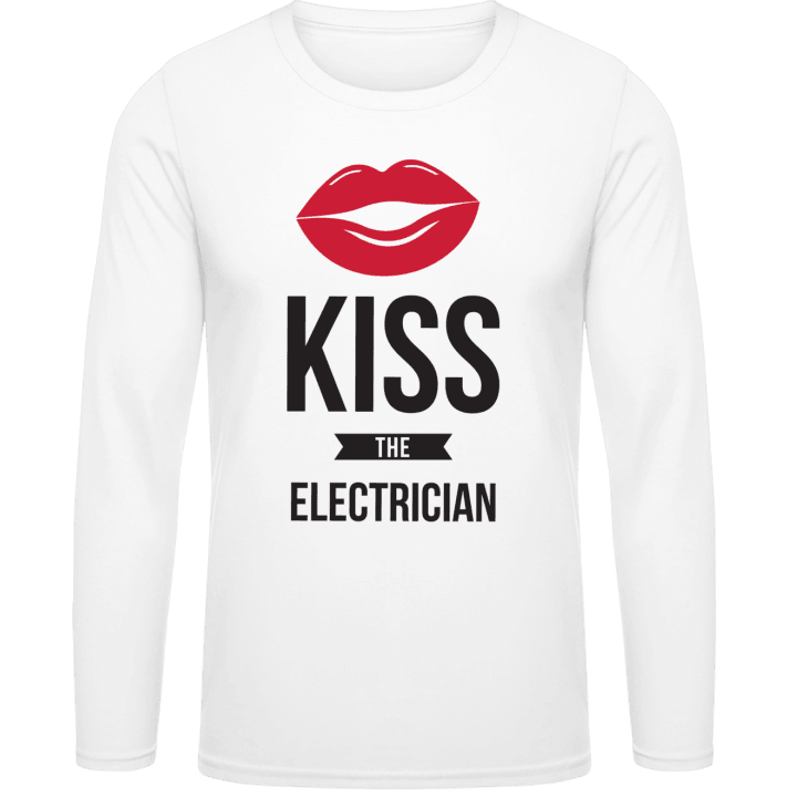 Kiss The Electrician Langarmshirt contain pic
