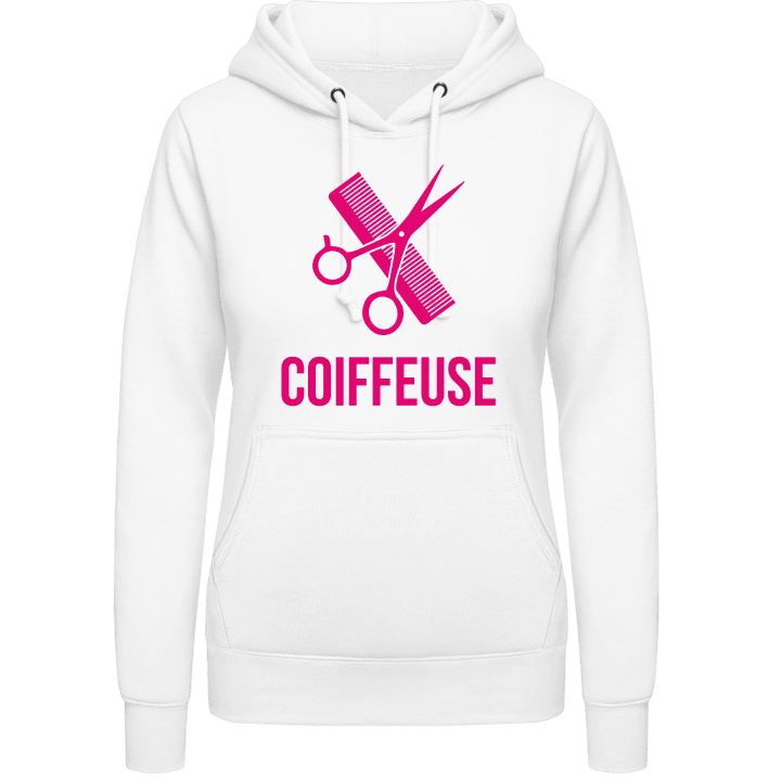 Coiffeuse Vrouwen Hoodie contain pic